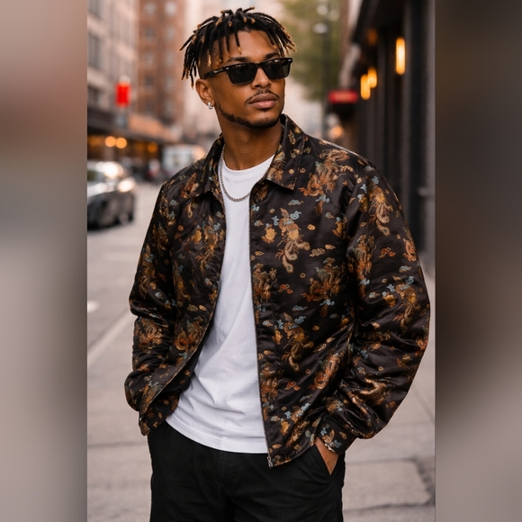 Urban Outfitters Other - Urban Outfitters Chinese Dragon Bomber Jacket